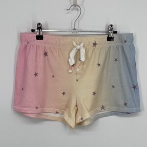PJ Salvage Starry Pastel Women's Shorts Size Medium